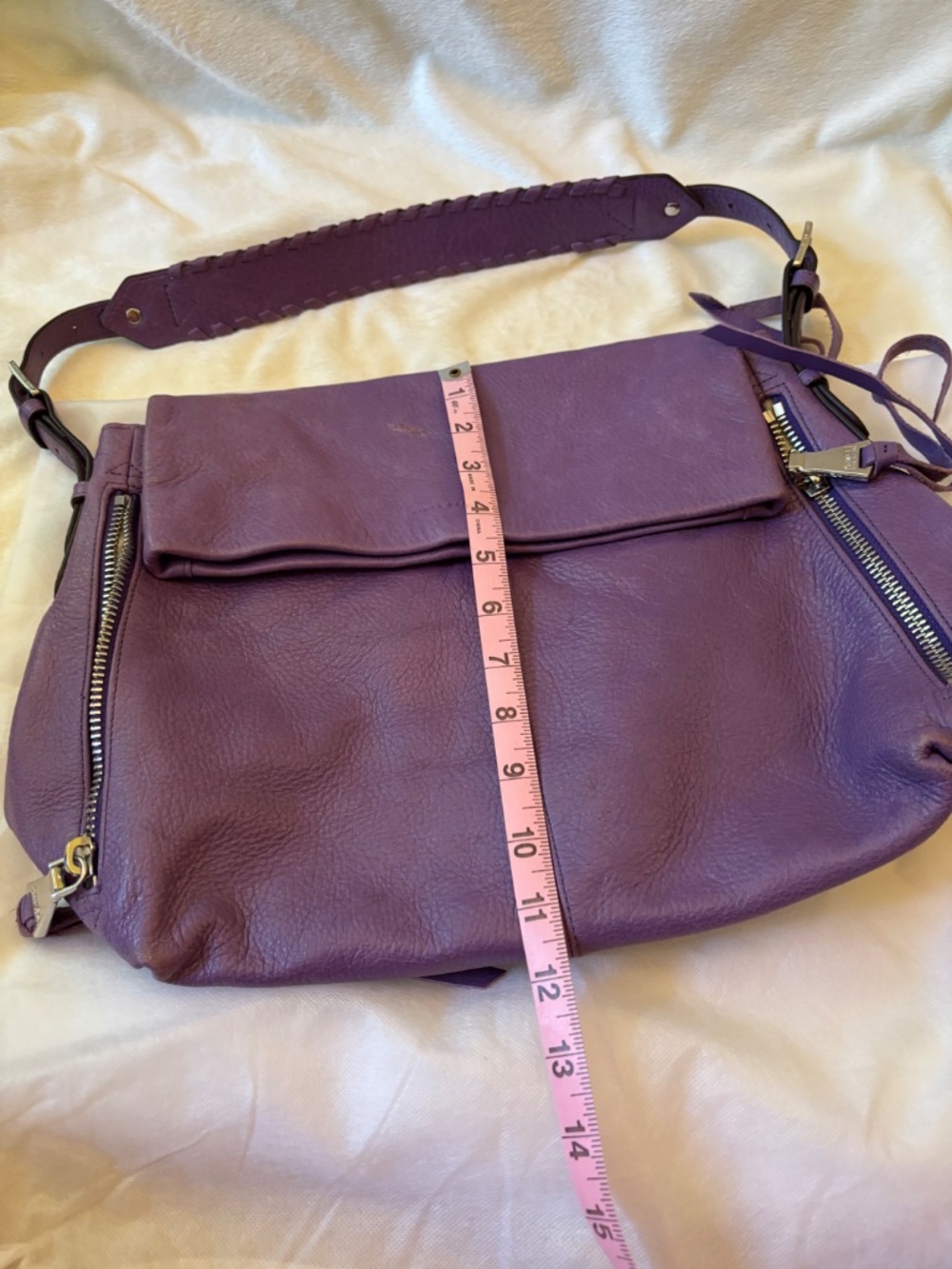 Purple Aimee Kestenberg handbag - Picture 8 of 11